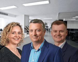 Rick Smyth, Lucy Freeman& Matt Workman